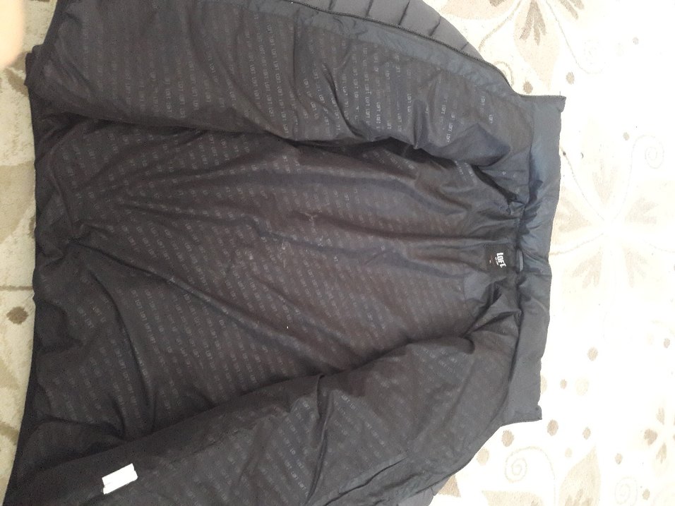 Gri Fermuarlı Erkek Mont - Görsel 2