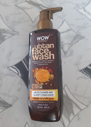 WOW Ubtan Yüz Temizleyici 200 ml