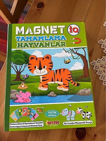 Diytoy magnet tamamlama puzzle