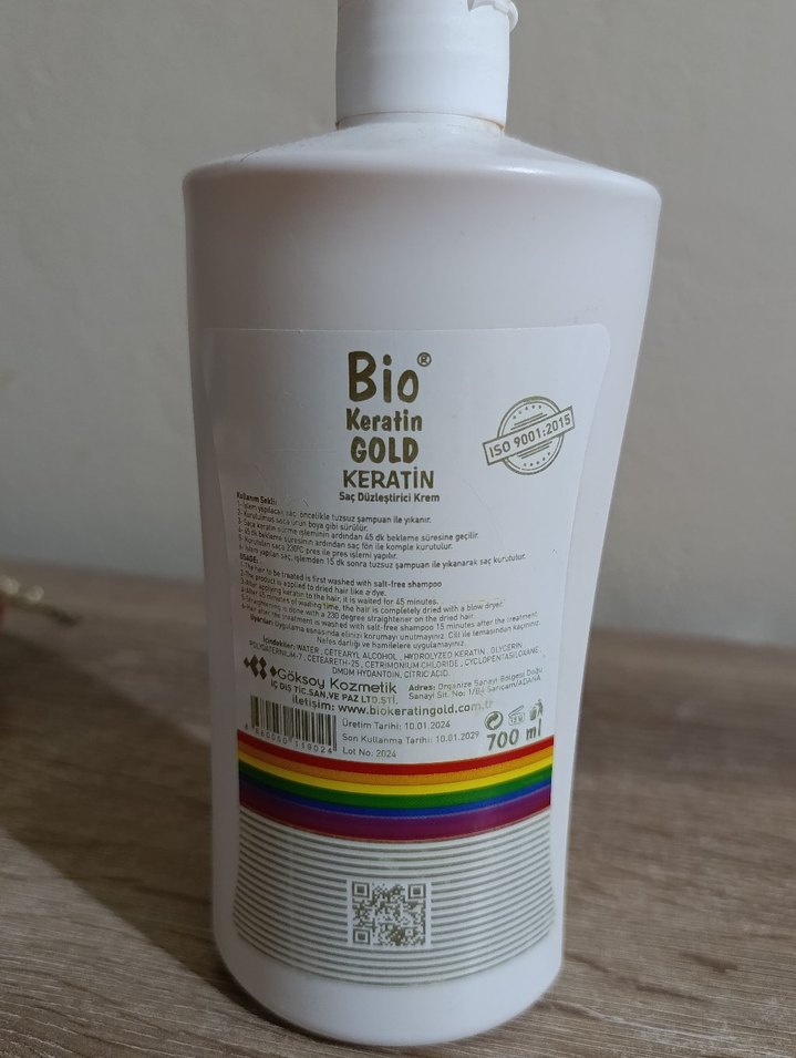 Bio Keratin Gold Keratin 700 ml - Görsel 2