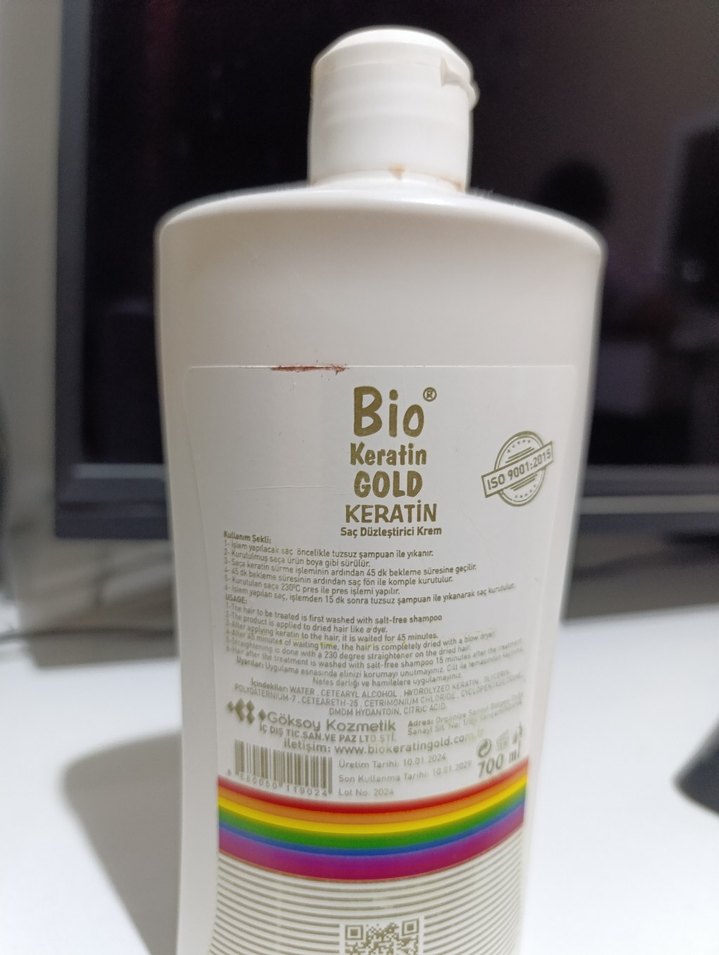 Bio Keratin Gold Keratin 700 ml - Görsel 4