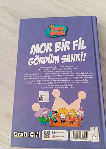  Kral Şakir Mor Bir Fil Gördüm Sanki Çocuk Kitabı