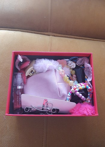 Pembe Elastik çoçuk takıları