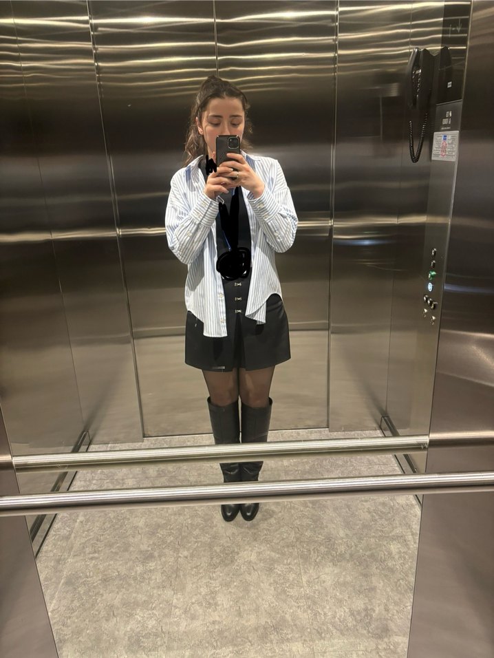 Derimod Siyah Deri Kadın Çizme - Görsel 3