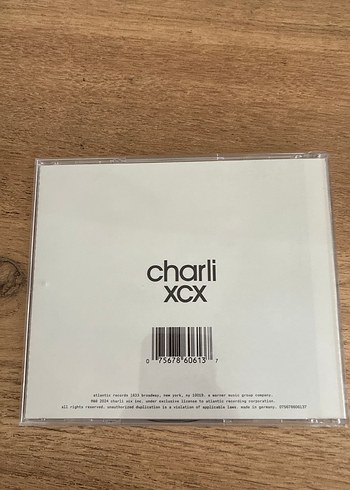  Charli XCX-brat cd