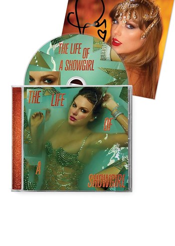 Taylor Swift-The Life Of a Showgirl İmzalı Signed CD Albüm