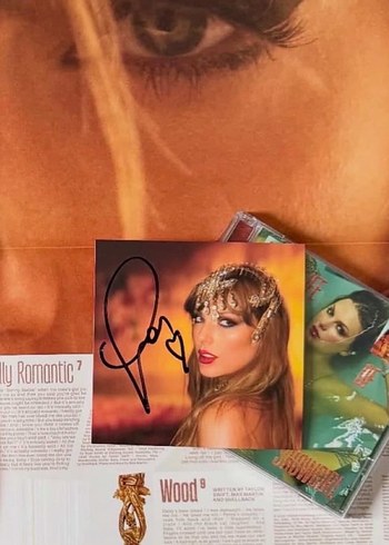 Taylor Swift - The Life Of a Showgirl İmzalı CD Signed 2025 Plak