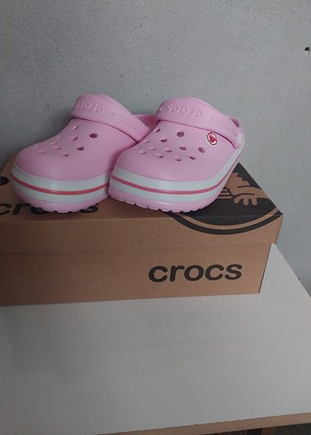 36 Beden pembe Renk Crocs Pembe Kadın Terlikler