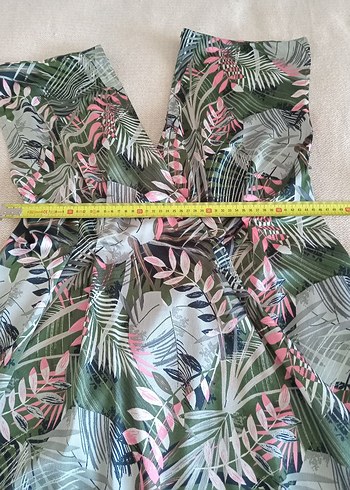 Kadın Çok Renkli Anvelop Kumaş Elbise. - Görsel 5