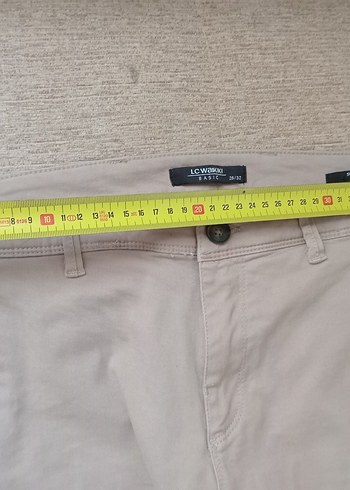 LC Waikiki Bej Keten Erkek Pantolon
