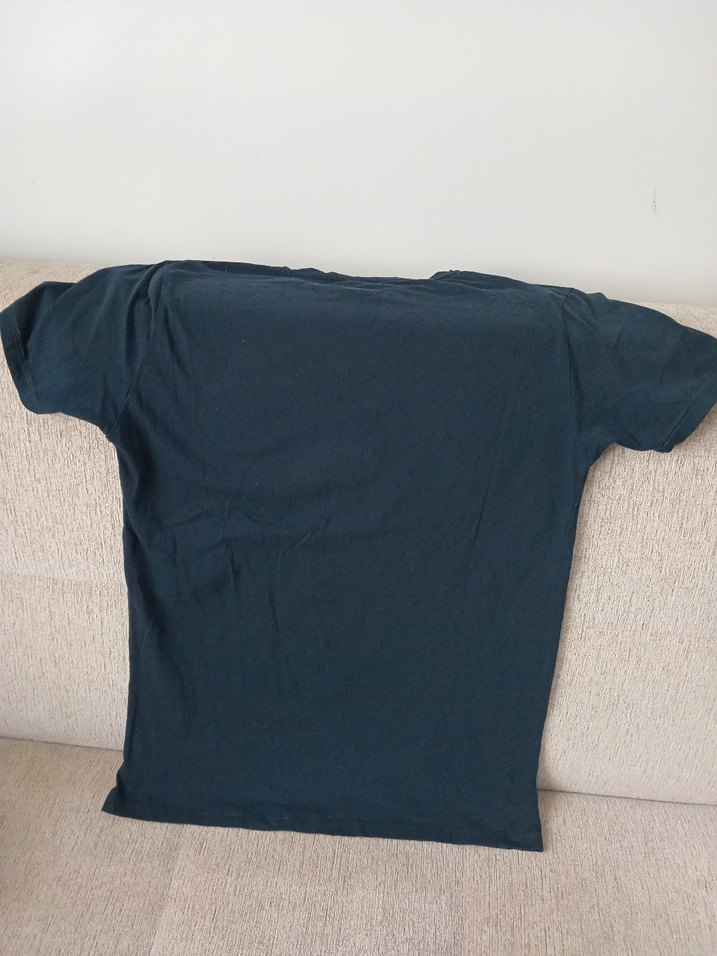 Mavi Pamuklu Erkek Baskılı Tişört - Görsel 3