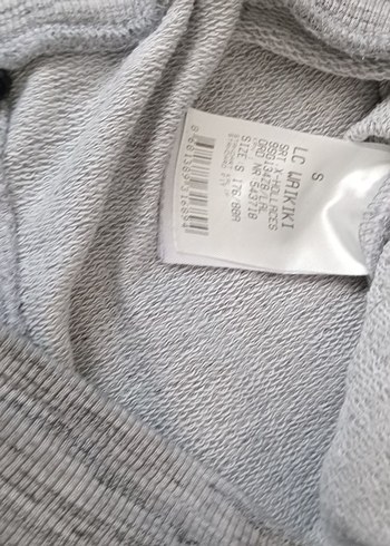 Gri Erkek Mini Şort, Elastik Bel - Görsel 3