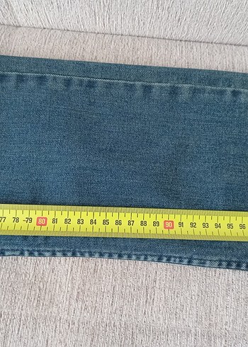 Esnek Mavi Erkek Normal Bel Jean pantolon. - Görsel 2