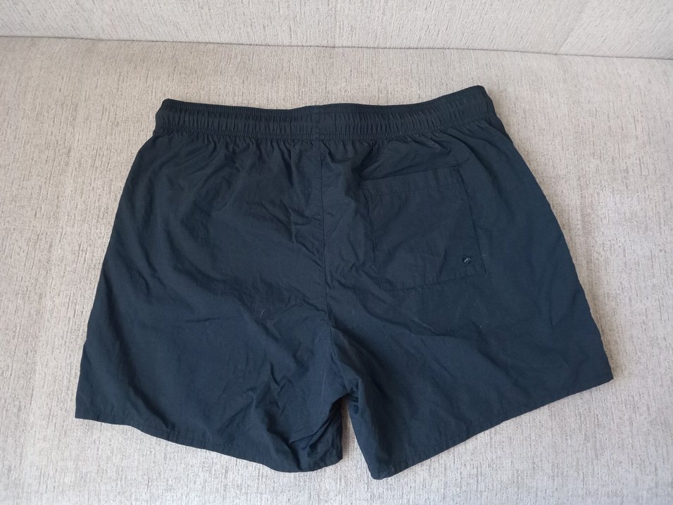 Siyah Erkek Midi Boy Rahat Kesim mayo - Görsel 3