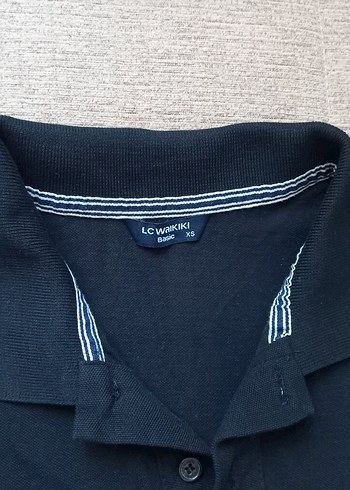 Siyah Erkek Polo Tişört Kısa Kollu - Görsel 5