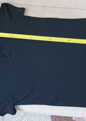 Siyah Erkek Polo Tişört Kısa Kollu - Görsel 2