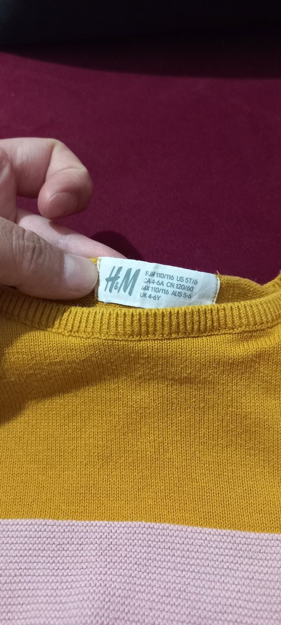 Kiz cocuk Çok Renkli Örgü Triko Kazak - Görsel 2