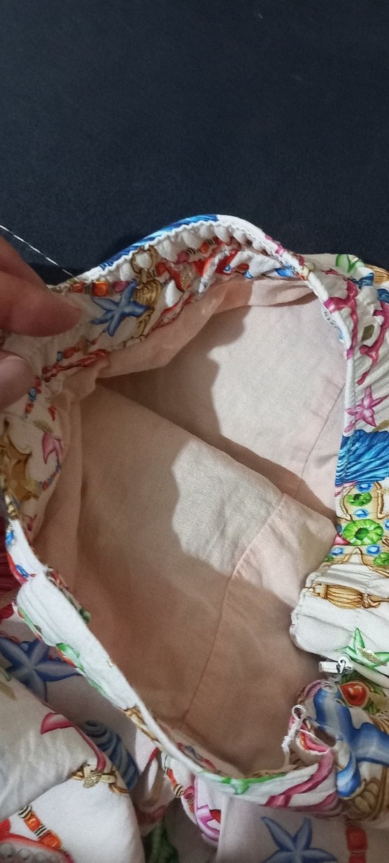 Bohem Çok Renkli Pliseli kiz çocuk Pantolon - Görsel 5