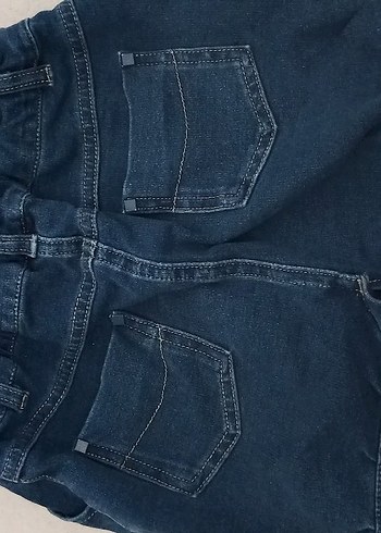 Lacivert kiz çocuk Kot Etek - Görsel 4