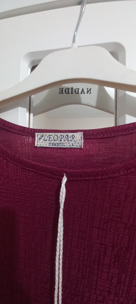 inci İşlemeli pembe Bohem Kadın Tunik - Görsel 2