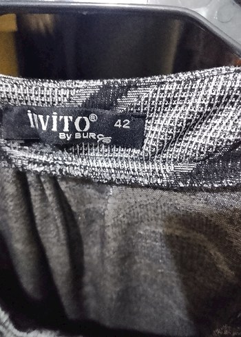 Gri Zebra Desenli  tunik - Görsel 6