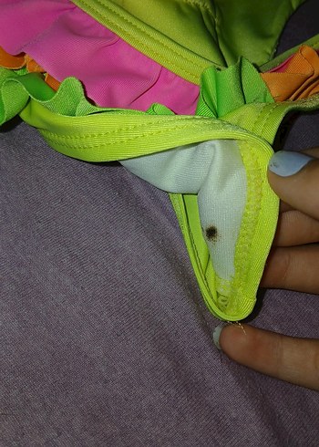 LC Waikiki Renkli Askılı Kız Bikini Takımı