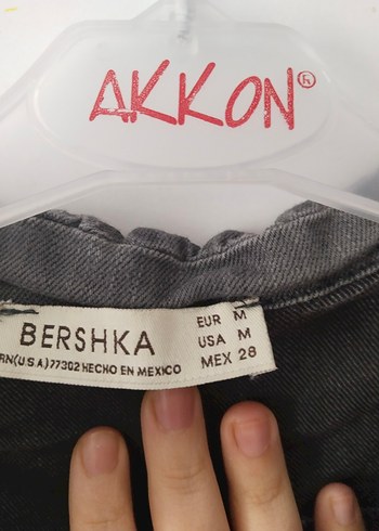 Kız Çocuk Gri Kolsuz Denim Bolero - Görsel 2