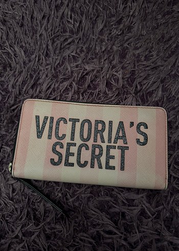 Victoria's Secret Fermuarlı Pembe Kadın Cüzdan