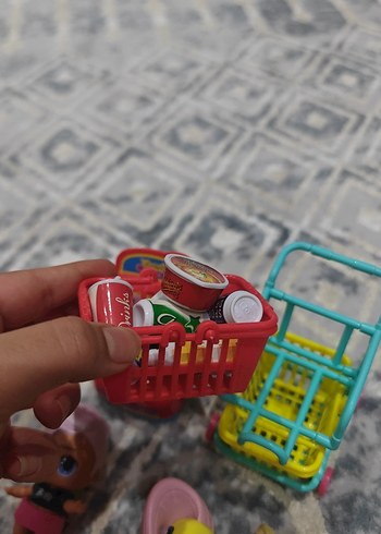 mini market seti+my little pony+LOL bebek oyuncak seti - Görsel 2