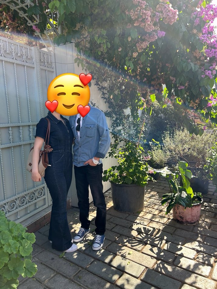 Kadın Lacivert Denim Fermuarlı Tulum - Görsel 4