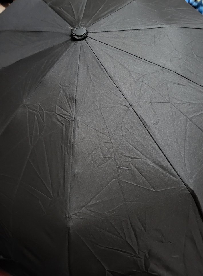 Siyah Kemerli Erkek Biker Şemsiye - Görsel 5