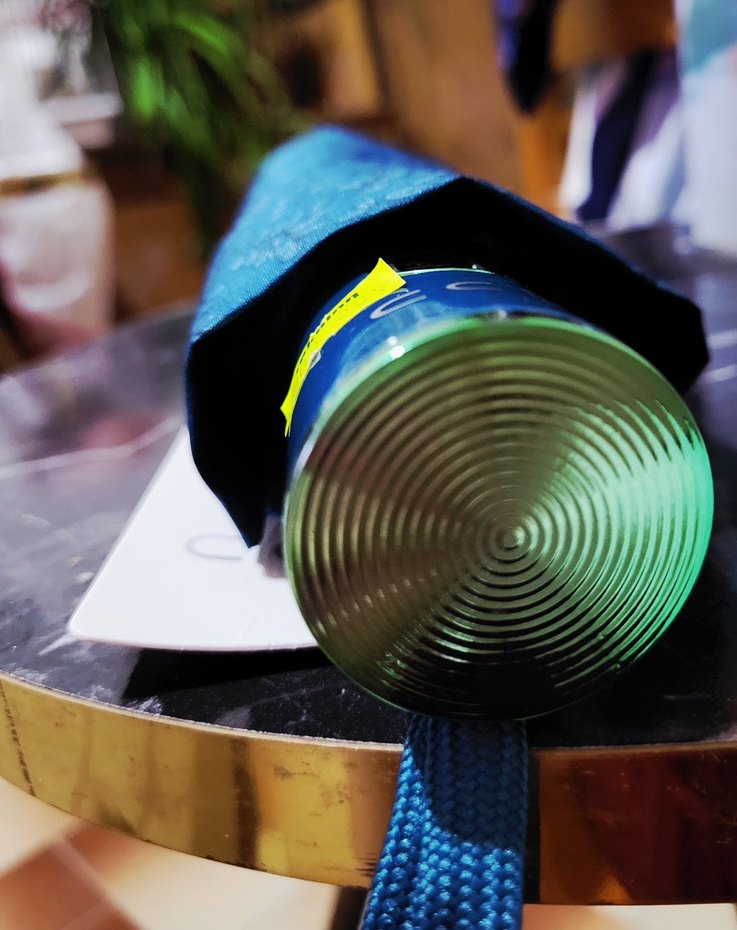 Kadın Lacivert Desenli Şemsiye Velcro'lu - Görsel 4