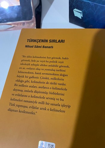 Türkçenin Sırları - Nihad Sami Banarlı