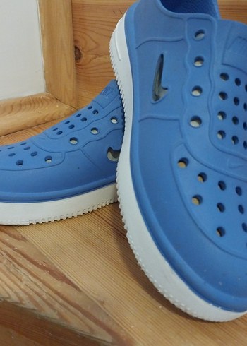 Mavi Erkek Nike Su Ayakkabısı Velcro - Görsel 4