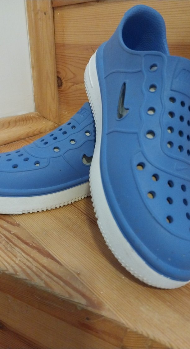 Mavi Erkek Nike Su Ayakkabısı Velcro - Görsel 4