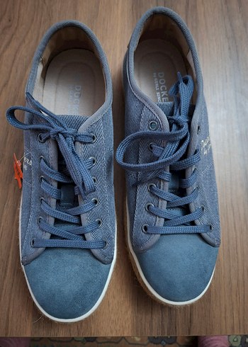 Erkek Mavi Denim Bağcıklı Espadril 43 numara sıfır ürün - Görsel 3