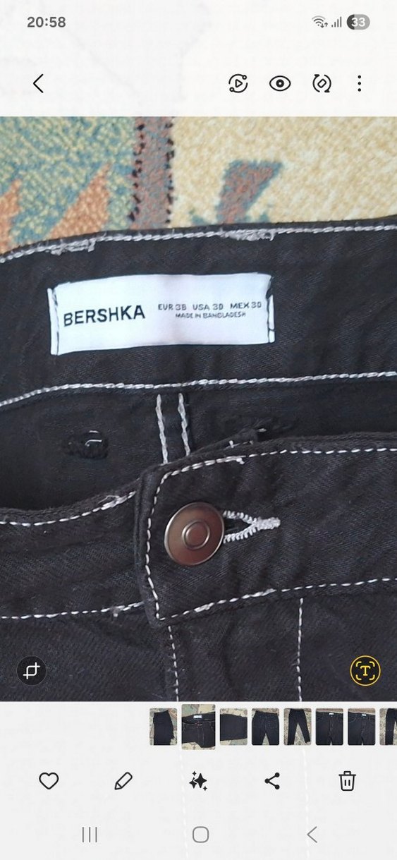 Siyah erkek  Pantolon 38 beden - Görsel 4