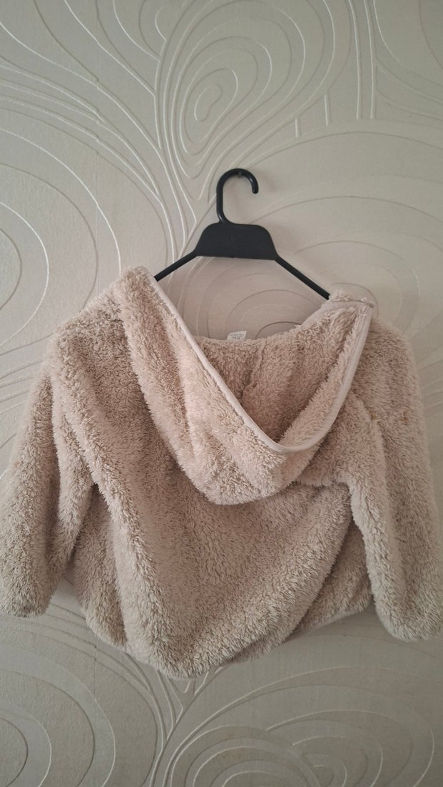 Kürklü Erkek Çocuk Gri Mont - Görsel 3