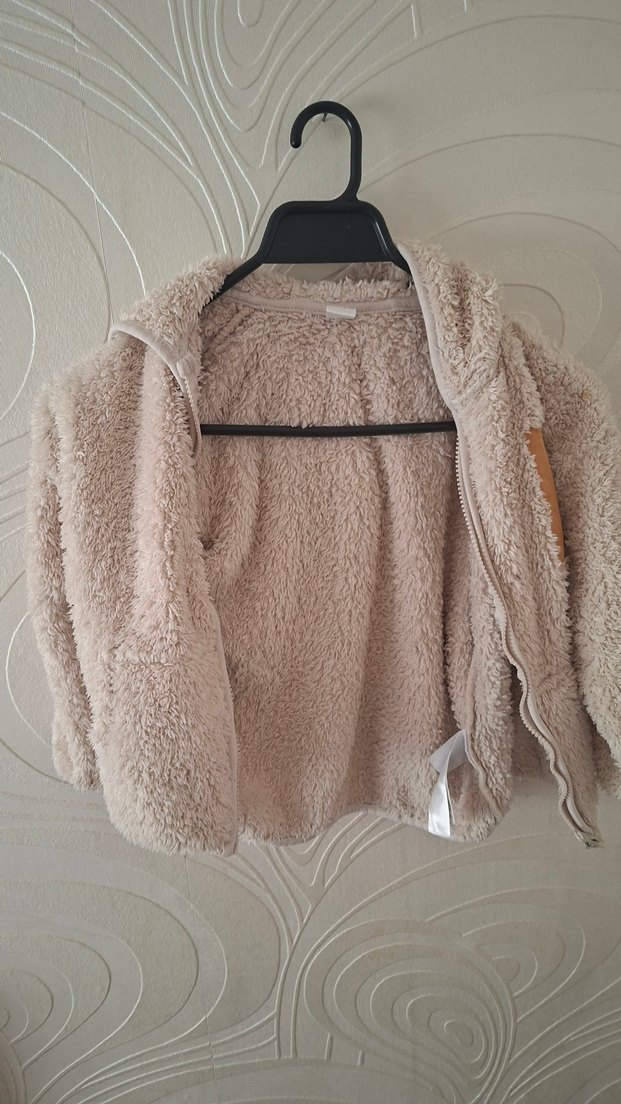 Kürklü Erkek Çocuk Gri Mont - Görsel 2