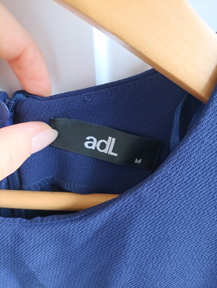 Adil Işık - adL Lacivert Şık Elbise - Görsel 4