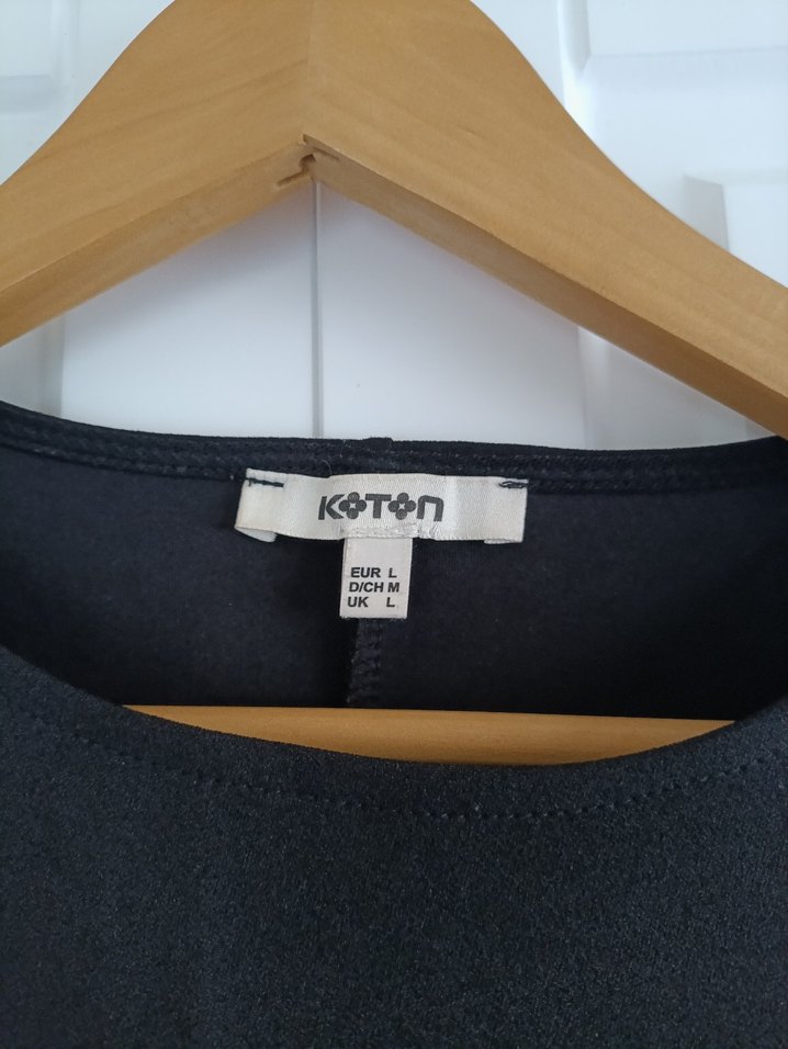 Koton Şık Siyah Elbise - Görsel 3