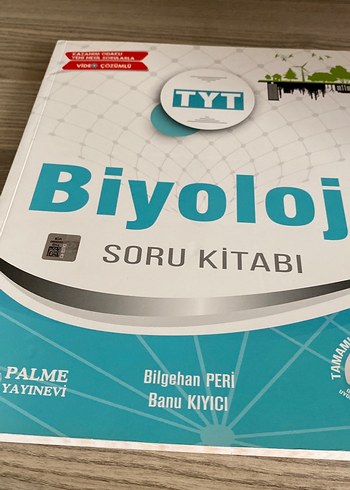 TYT Biyoloji Soru Kitabı - Palme Yayınları
