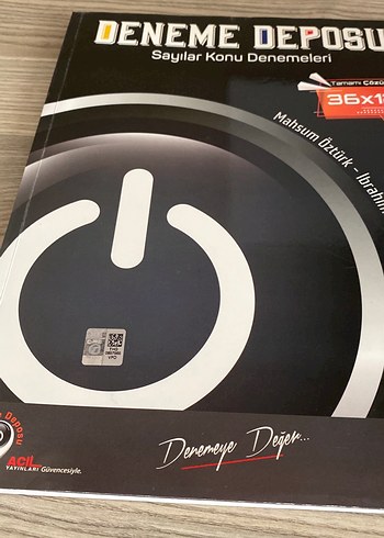 Deneme Deposu Sayılar Konu Denemeleri Kitabı