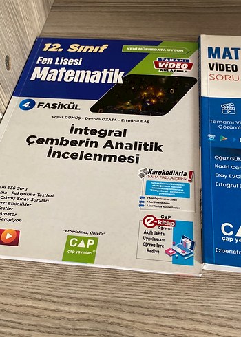 Fen Lisesi 12. Sınıf Matematik 4. Fasikül Kitabı