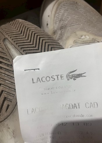 Lacoste Orjn. Lecoste Beyaz Bağcıklı Erkek Spor Ayakkabı