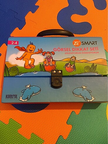 Zekare smart dikkat görsel seti 2-4 yaş