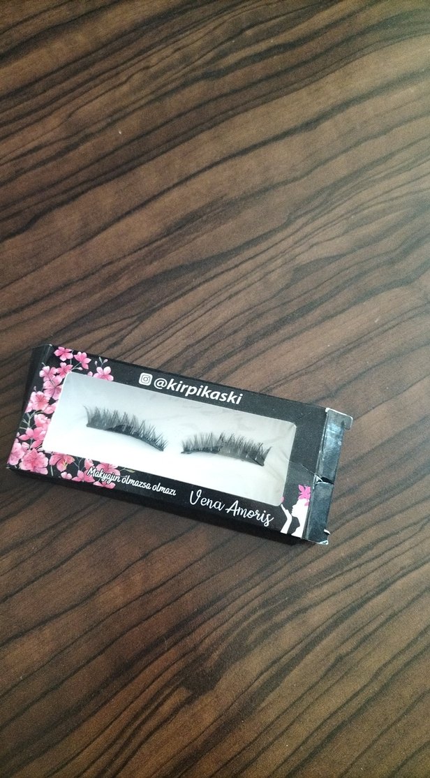 Pembe Kirpik Takma Seti - Görsel 2