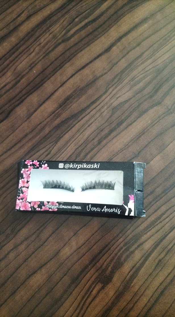 Pembe Kirpik Takma Seti - Görsel 3