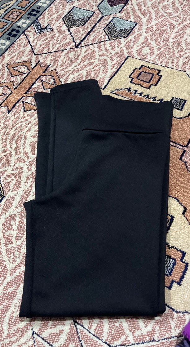 Siyah Midi Kadın Tayt - Görsel 3