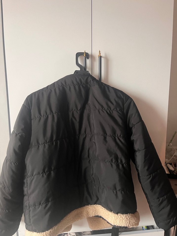 Kahverengi Kürklü Kadın Kışlık Mont - Görsel 4